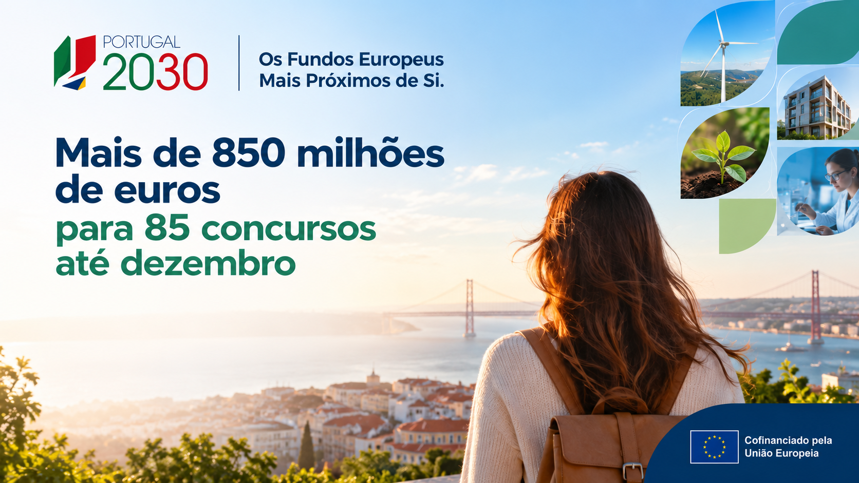 Portugal 2030: 85 avisos e 852 milhões de euros previstos até dezembro